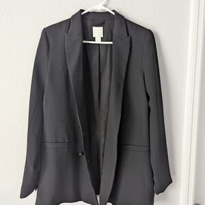 H&M Elegant Charcoal Blazer